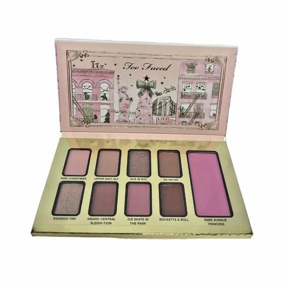 Too Faced Christmas around the World eye and cheek palettes NEW - Picture 5 of 5